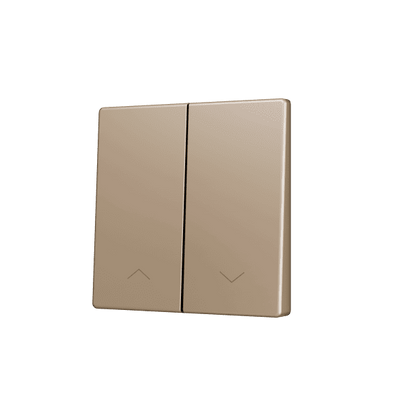 Zennio - ZS55 KNX - Cache pour Bouton Poussoir Soft - Double