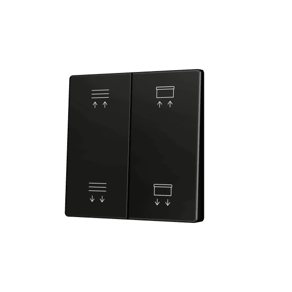 Zennio - ZS55 KNX - Cache pour Bouton Poussoir Soft - Double