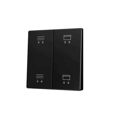 Zennio - ZS55 KNX - Cache pour Bouton Poussoir Soft - Double