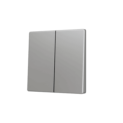 Zennio - ZS55 KNX - Cache pour Bouton Poussoir Soft - Double