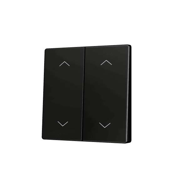 Zennio - ZS55 KNX - Cache pour Bouton Poussoir Soft - Double
