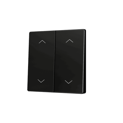 Zennio - ZS55 KNX - Cache pour Bouton Poussoir Soft - Double