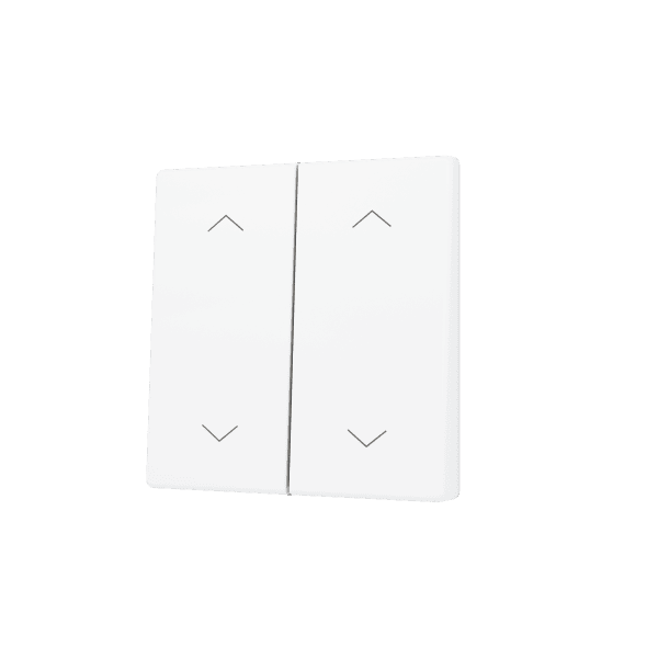 Zennio - ZS55 KNX - Cache pour Bouton Poussoir Soft - Double