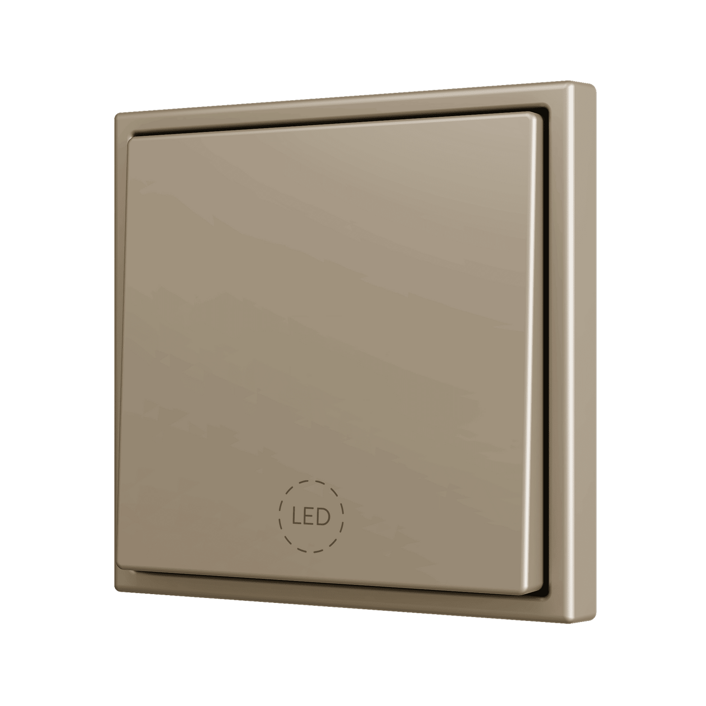 Zennio - ZS70 - Bouton Poussoir Soft - Simple - 1 Entrée