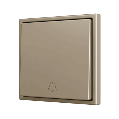 Zennio - ZS70 - Bouton Poussoir Soft - Simple - 1 Entrée - Sonnette