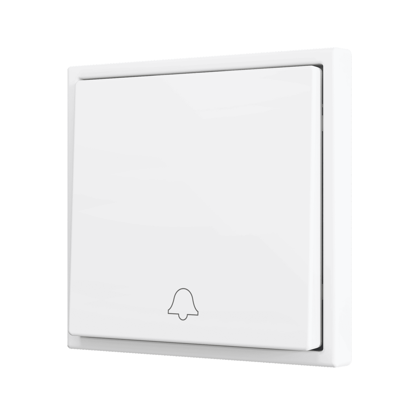 Zennio - ZS70 - Bouton Poussoir Soft - Simple - 1 Entrée - Sonnette