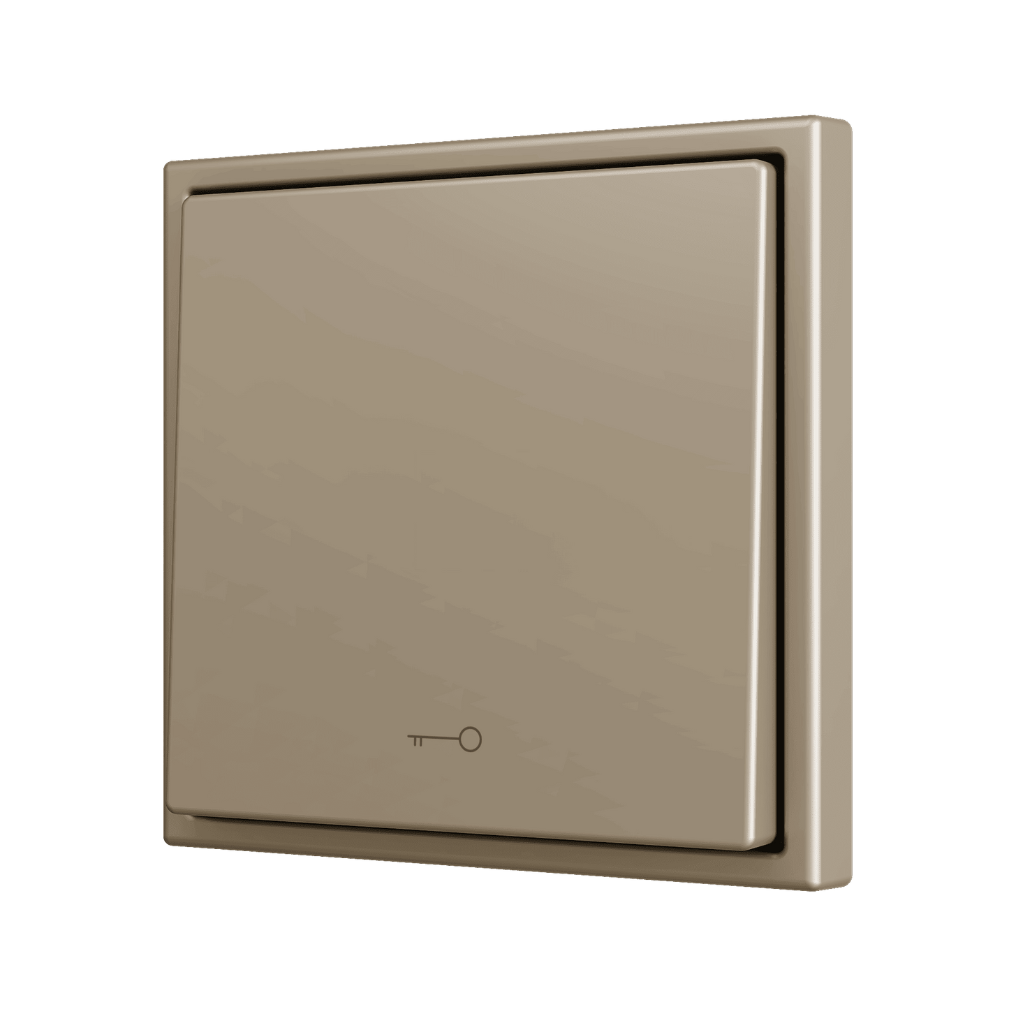 Zennio - ZS70 - Bouton Poussoir Soft - Simple - 1 Entrée - Clef