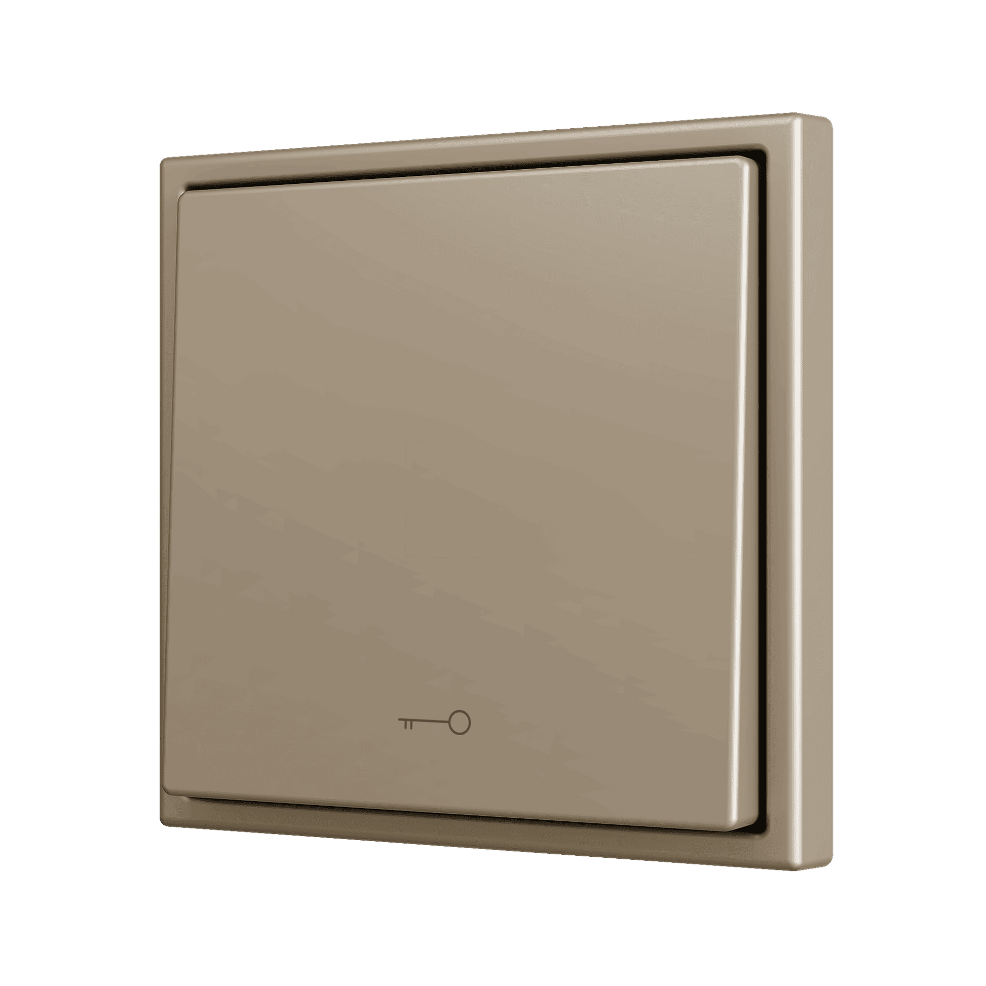 Zennio - ZS70 - Bouton Poussoir Soft - Simple - 1 Entrée - Clef