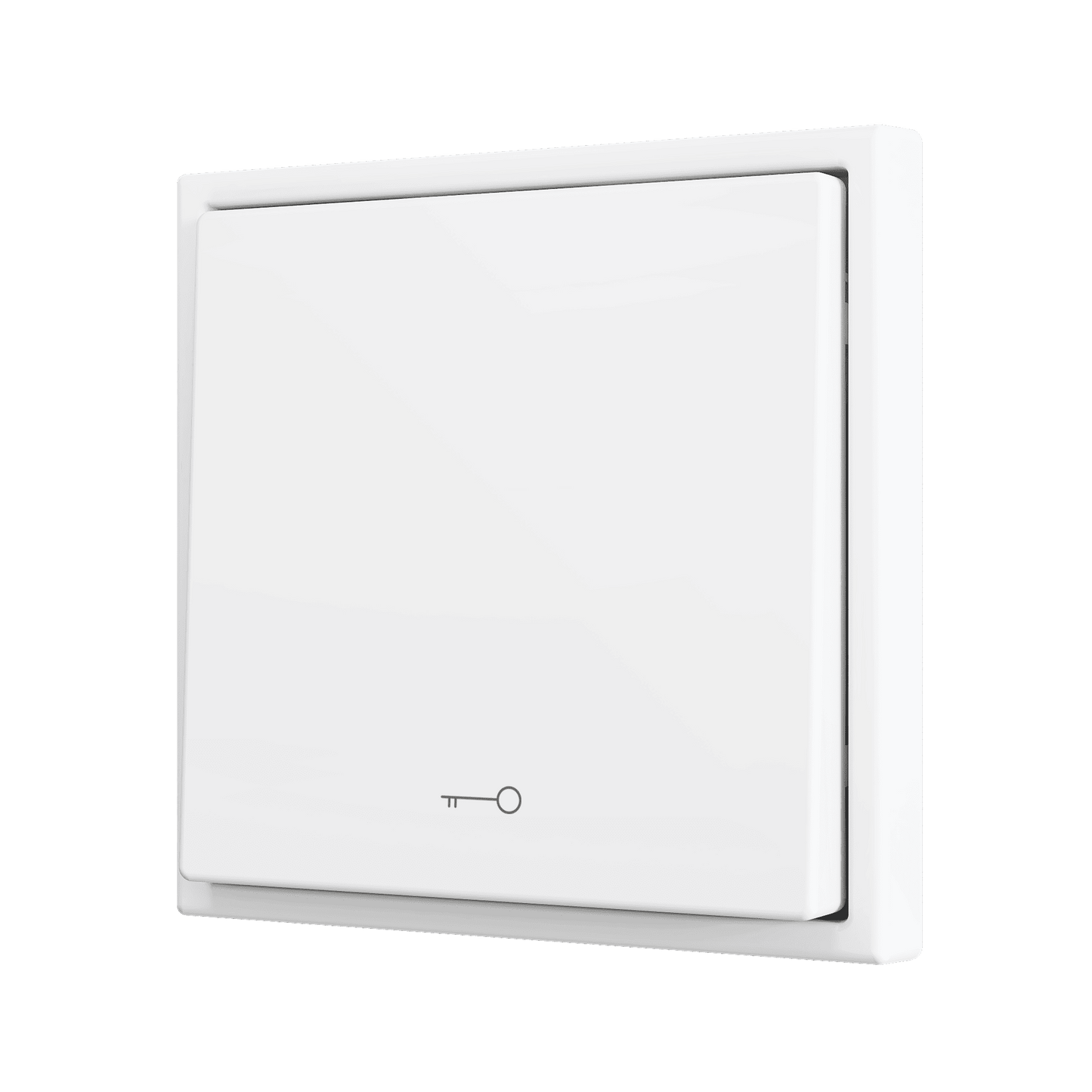 Zennio - ZS70 - Bouton Poussoir Soft - Simple - 1 Entrée - Clef