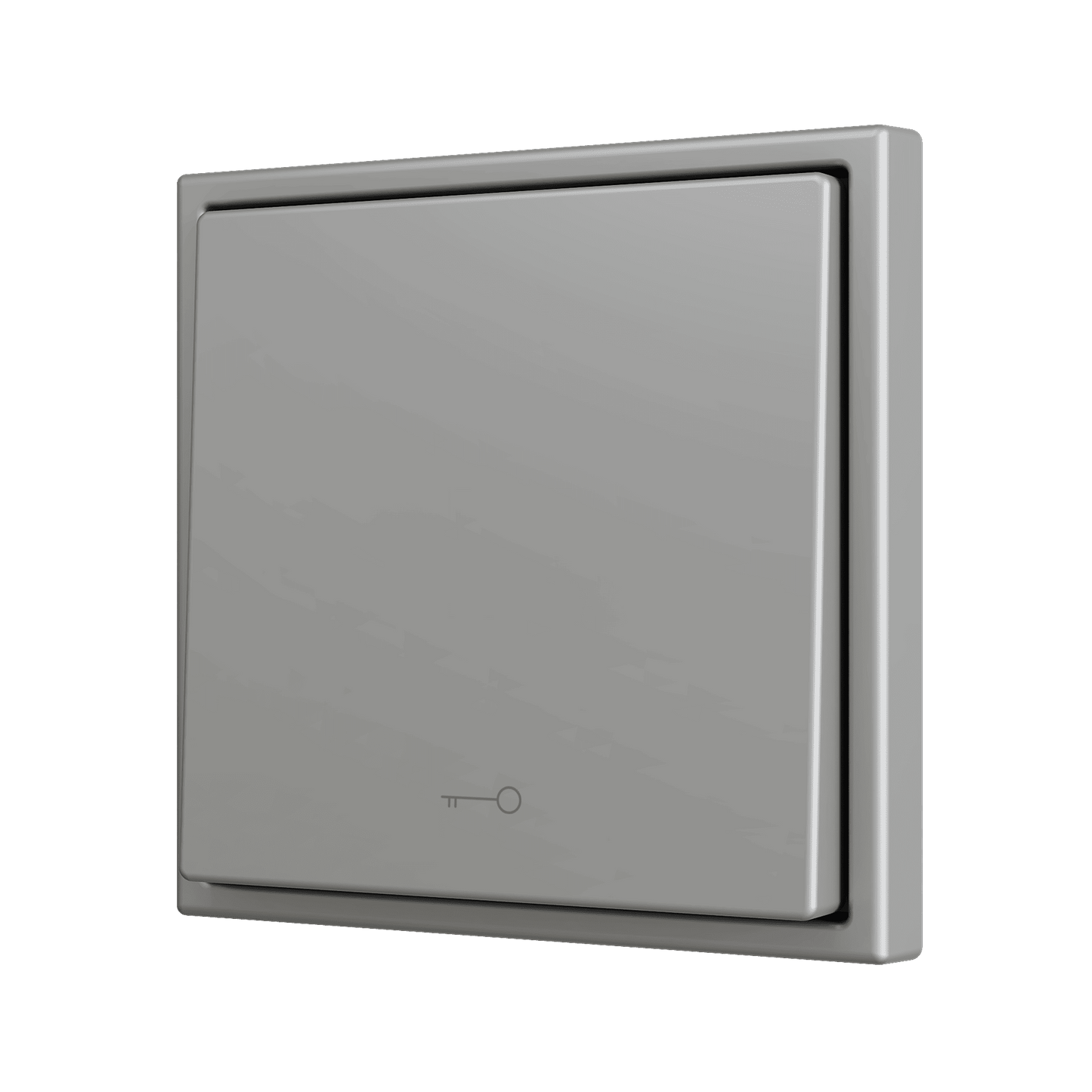 Zennio - ZS70 - Bouton Poussoir Soft - Simple - 1 Entrée - Clef