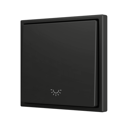 Zennio - ZS70 - Bouton Poussoir Soft - Simple - 1 Entrée - Eclairage