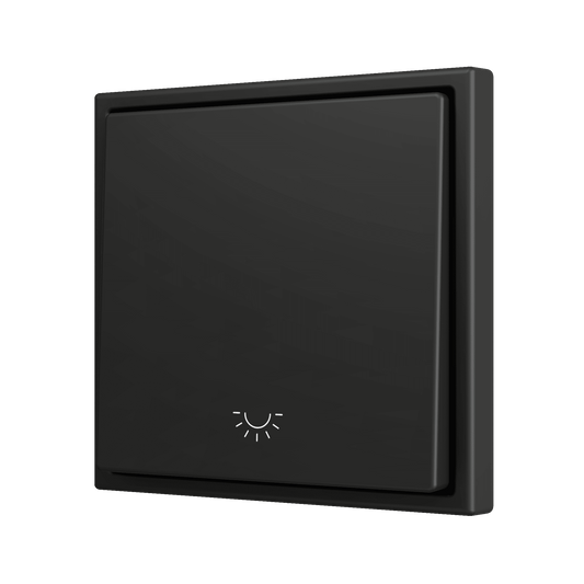 Zennio - ZS70 - Bouton Poussoir Soft - Simple - 1 Entrée - Eclairage