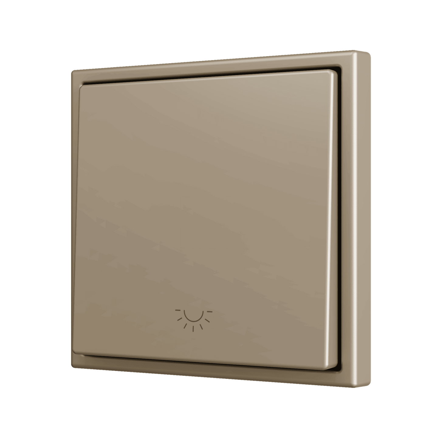 Zennio - ZS70 - Bouton Poussoir Soft - Simple - 1 Entrée - Eclairage