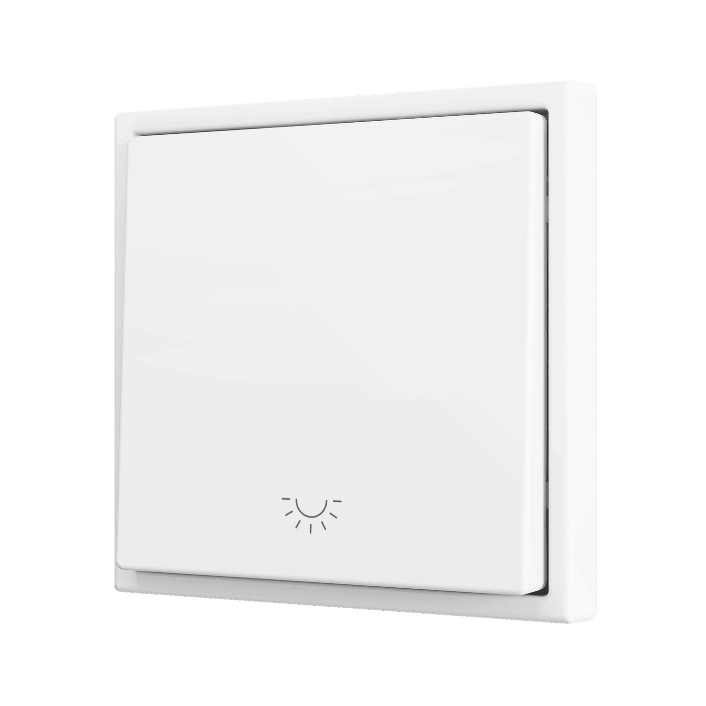 Zennio - ZS70 - Bouton Poussoir Soft - Simple - 1 Entrée - Eclairage