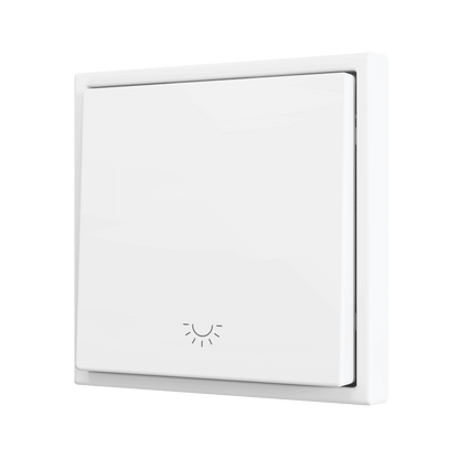 Zennio - ZS70 - Bouton Poussoir Soft - Simple - 1 Entrée - Eclairage