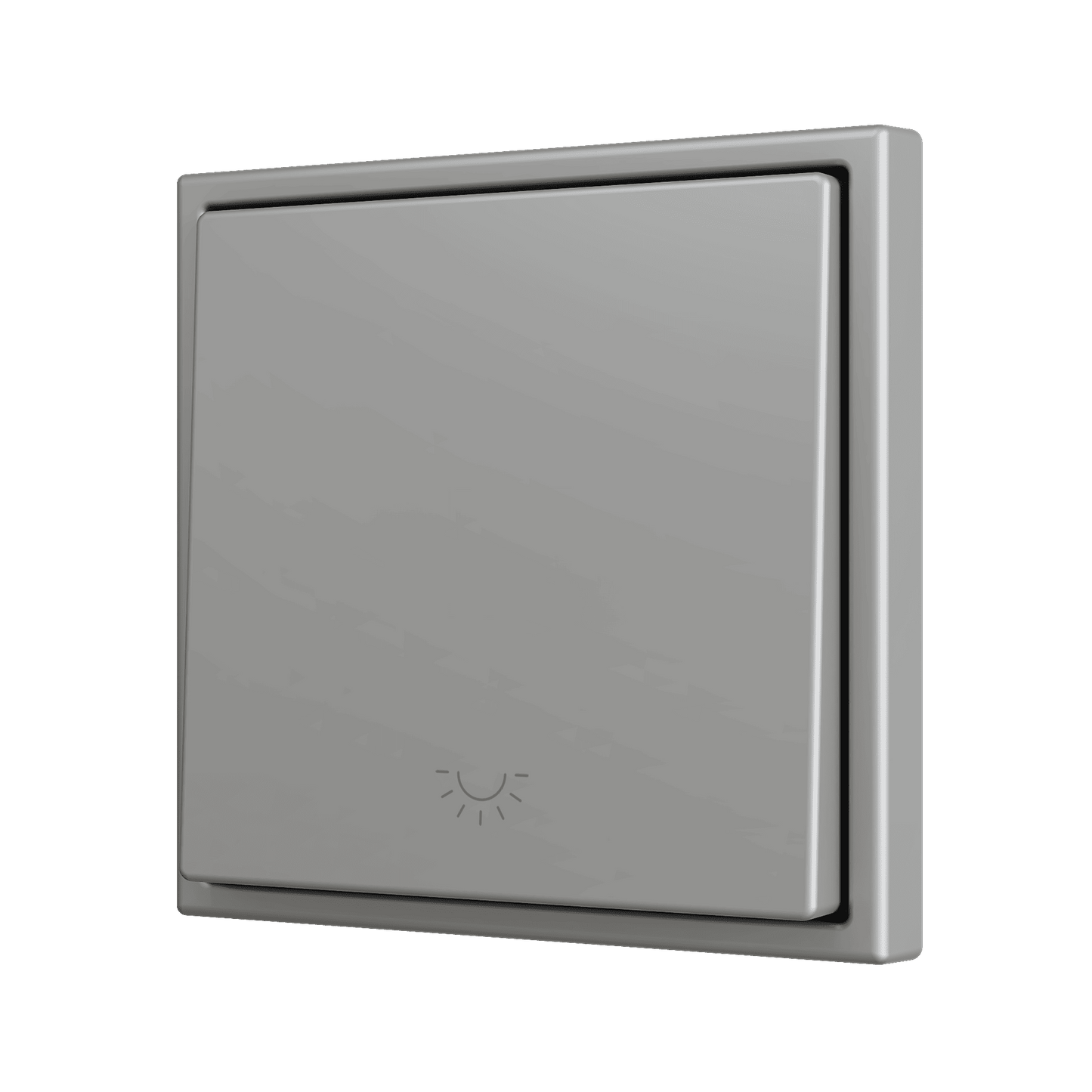 Zennio - ZS70 - Bouton Poussoir Soft - Simple - 1 Entrée - Eclairage