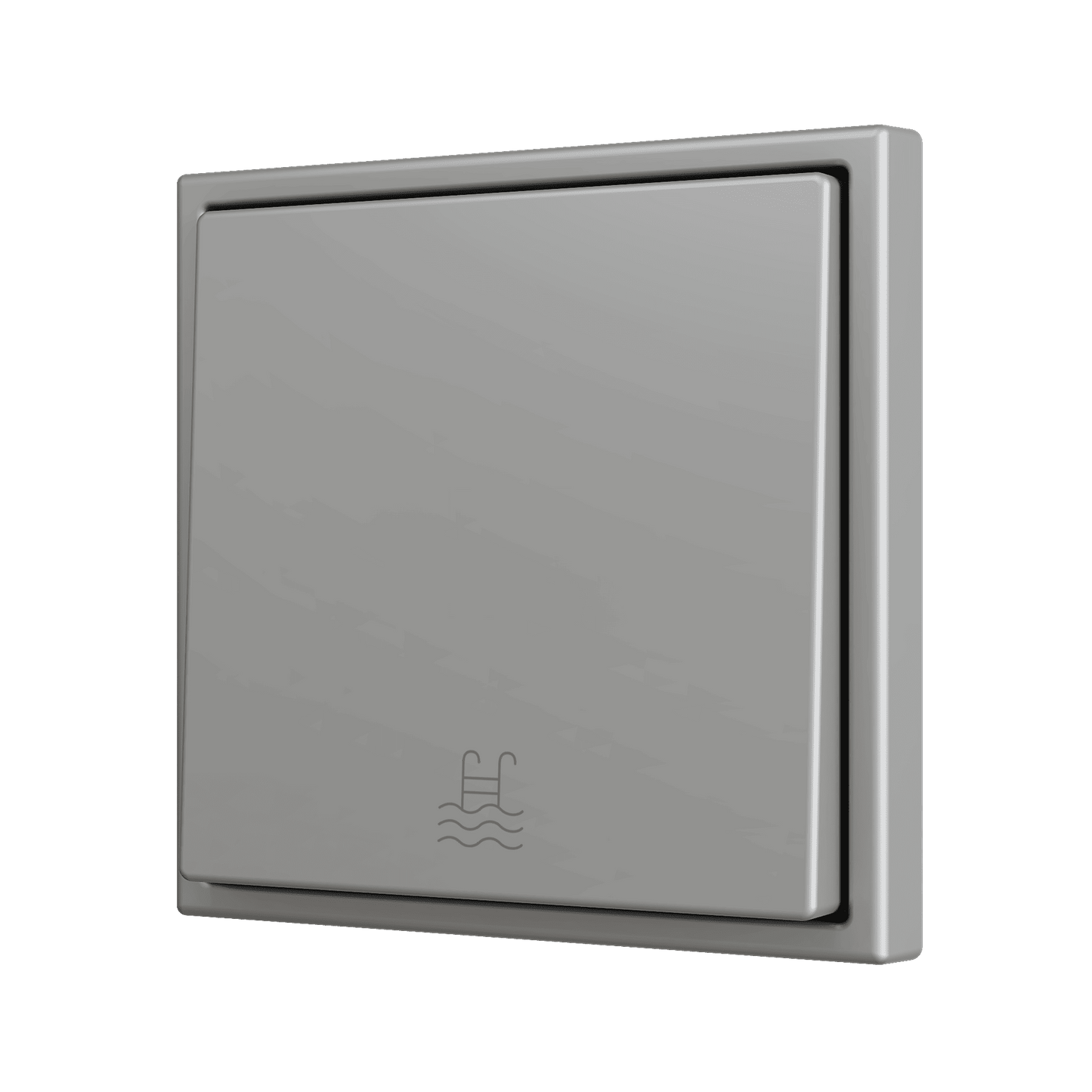 Zennio - ZS70 - Bouton Poussoir Soft - Simple - 1 Entrée