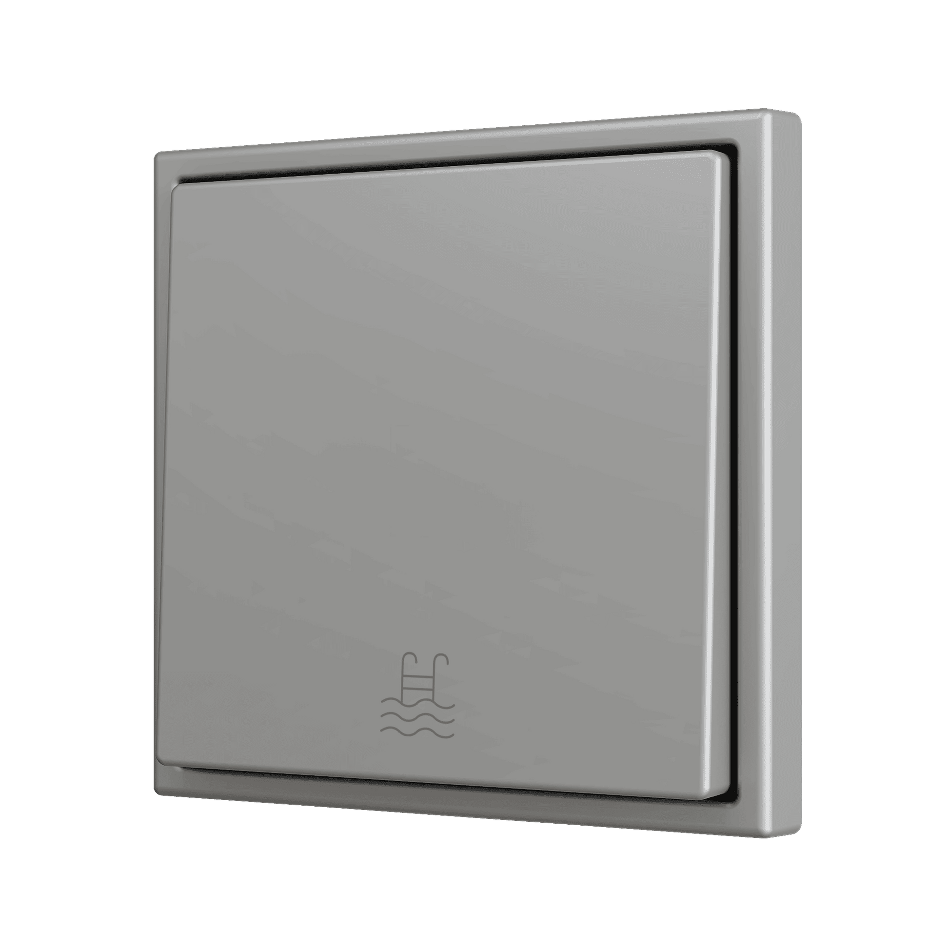 Zennio - ZS70 - Bouton Poussoir Soft - Simple - 1 Entrée