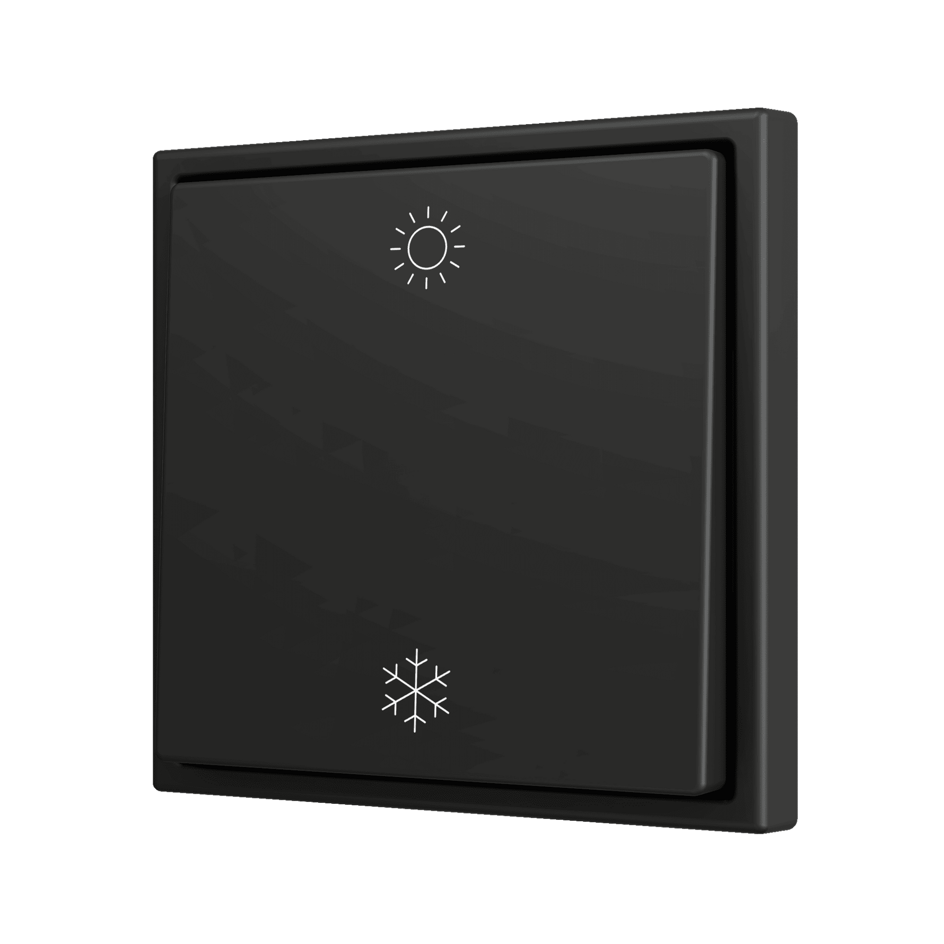 Zennio - ZS70 - Bouton Poussoir Soft - Simple - 2 Entrées