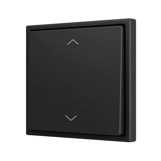 Zennio - ZS70 - Bouton Poussoir Soft - Simple - 2 Entrées - Volet