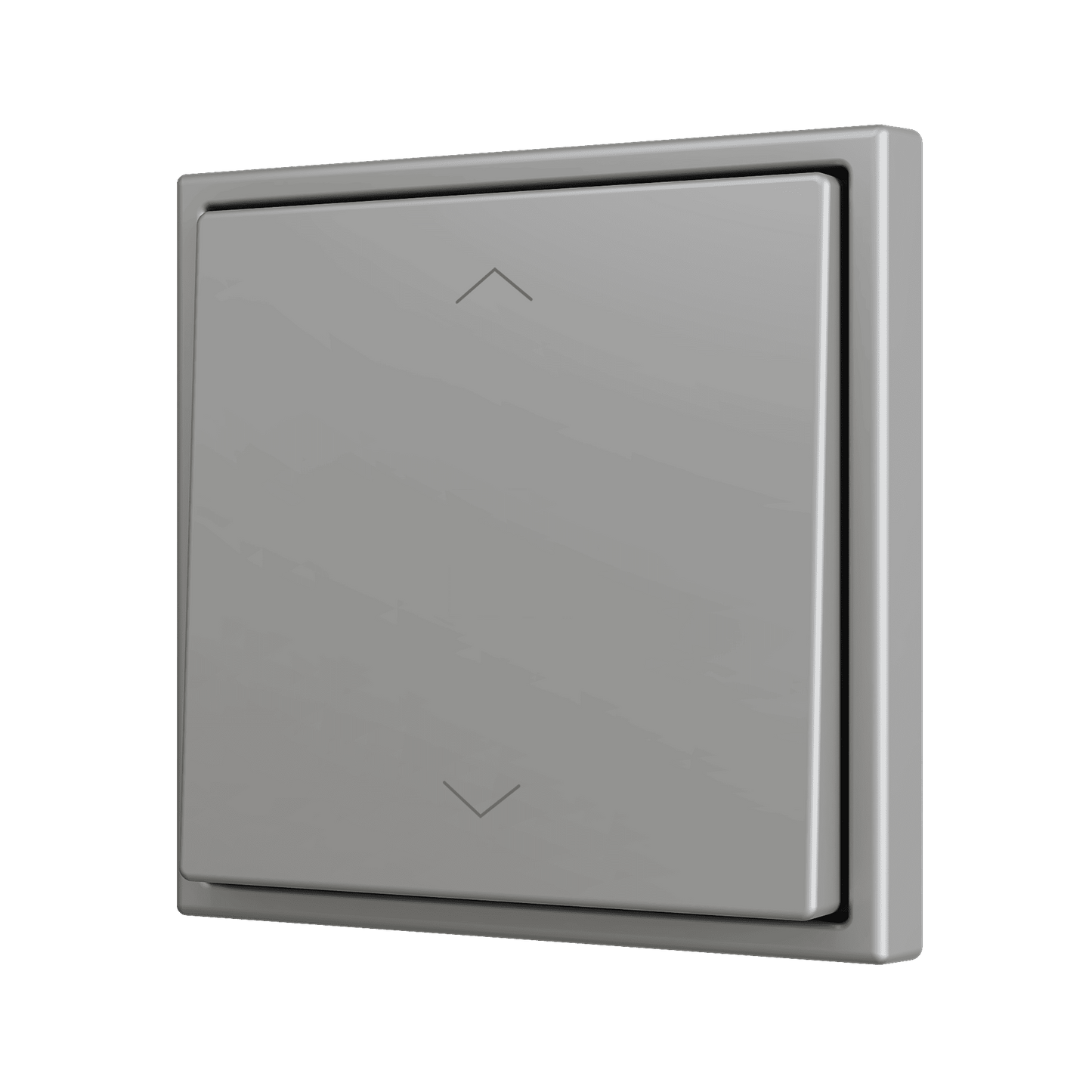 Zennio - ZS70 - Bouton Poussoir Soft - Simple - 2 Entrées - Volet