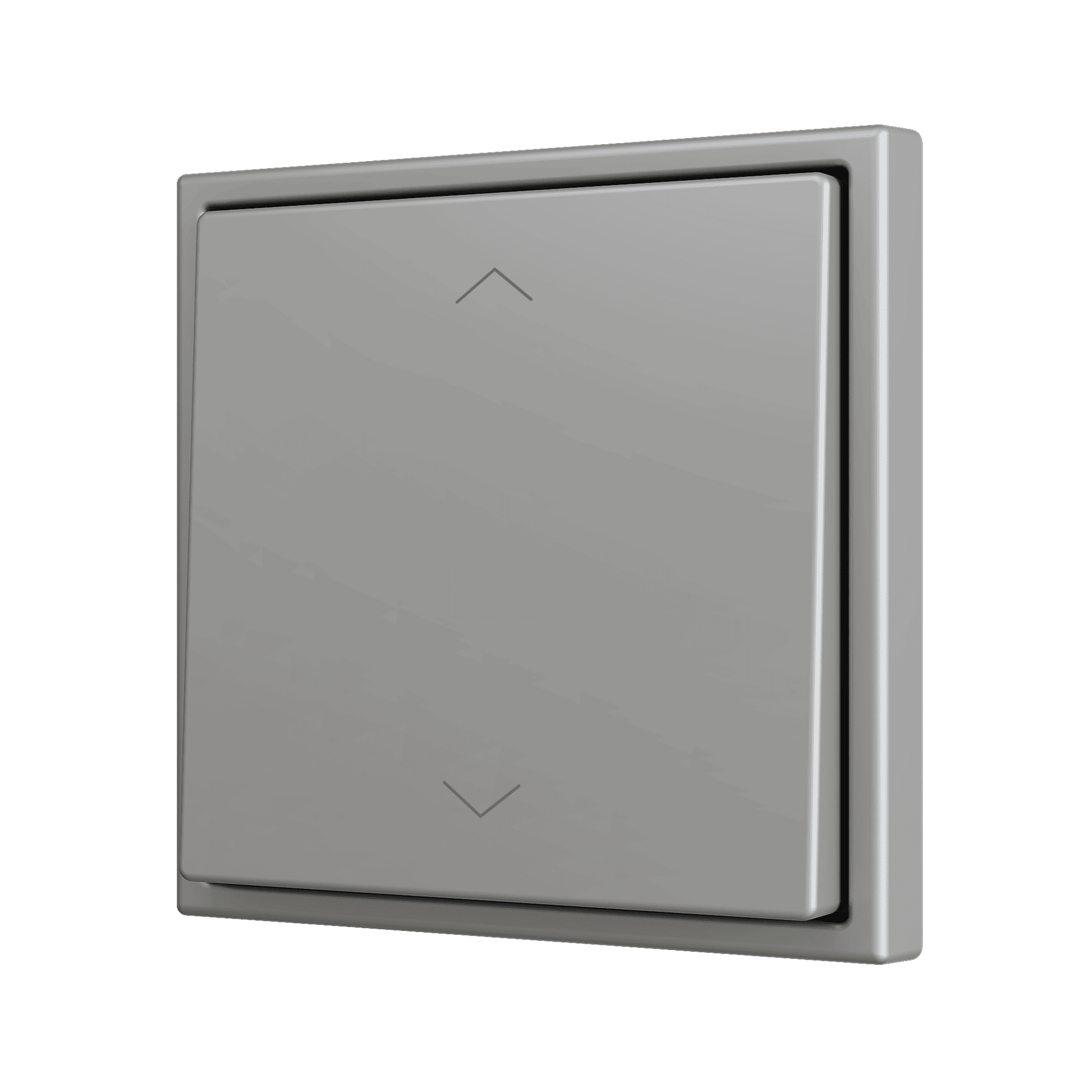 Zennio - ZS70 - Bouton Poussoir Soft - Simple - 2 Entrées - Volet