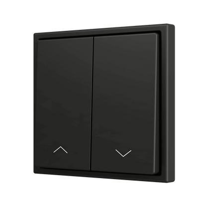 Zennio - ZS70 - Bouton Poussoir Soft - Double - 2 Entrées - Volet