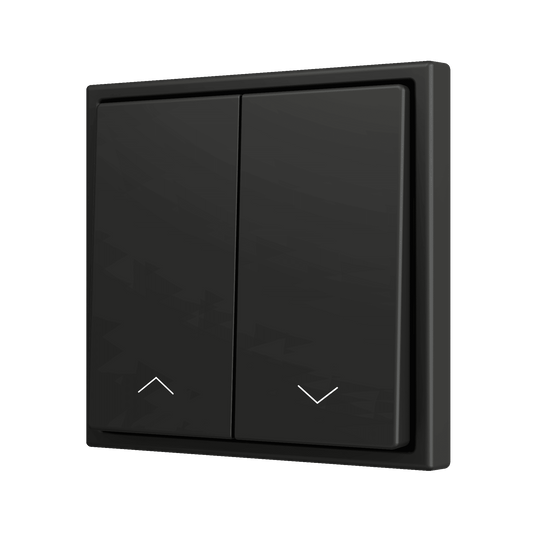 Zennio - ZS70 - Bouton Poussoir Soft - Double - 2 Entrées - Volet