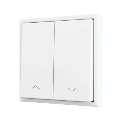 Zennio - ZS70 - Bouton Poussoir Soft - Double - 2 Entrées - Volet