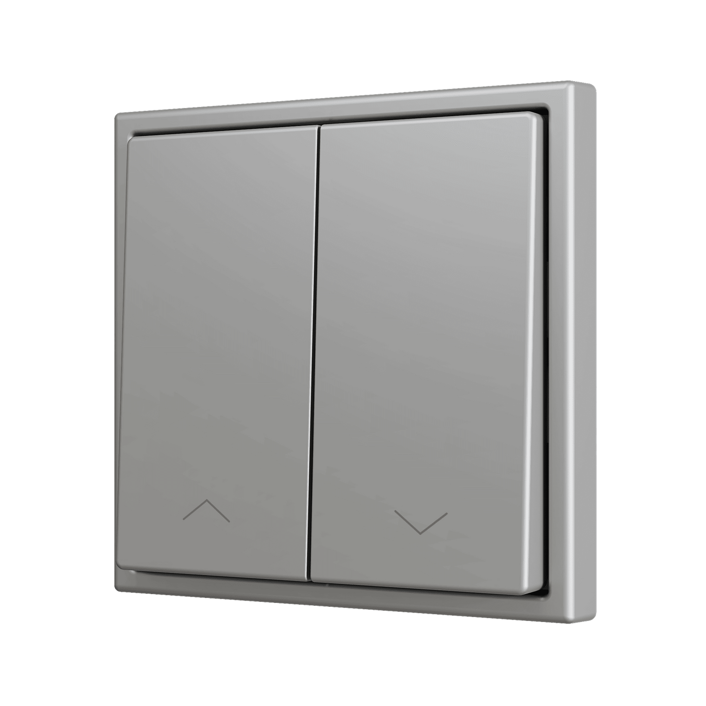 Zennio - ZS70 - Bouton Poussoir Soft - Double - 2 Entrées - Volet