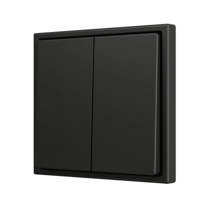 Zennio - ZS70 - Bouton Poussoir Soft - Double - 4 Entrées