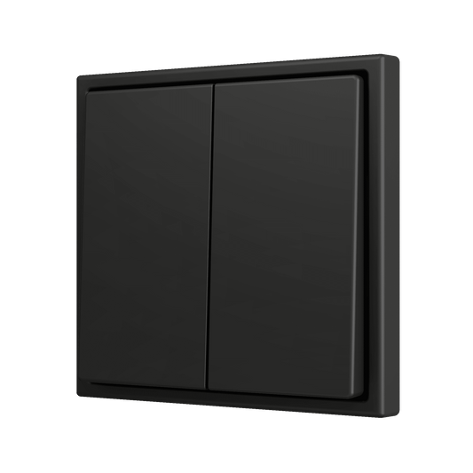 Zennio - ZS70 - Bouton Poussoir Soft - Double - 4 Entrées