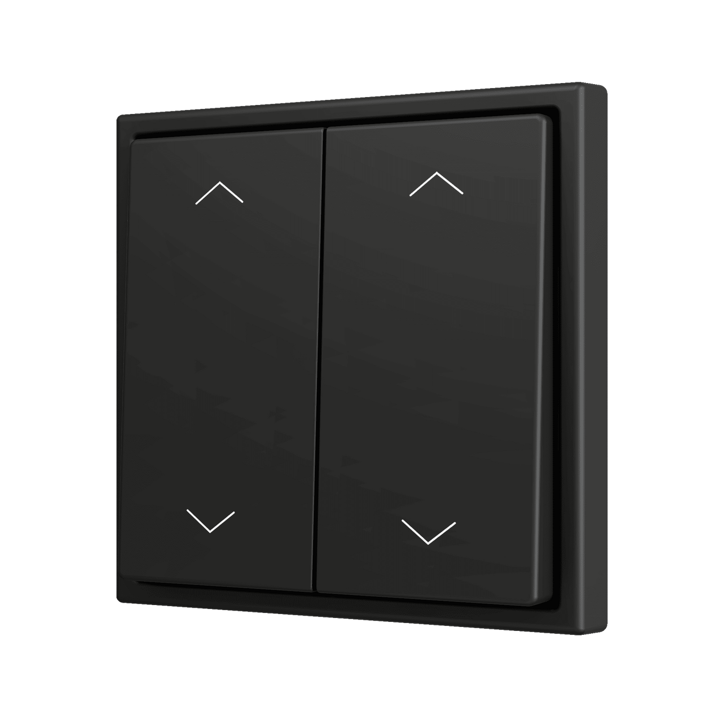 Zennio - ZS70 - Bouton Poussoir Soft - Double - 4 Entrées - Volet