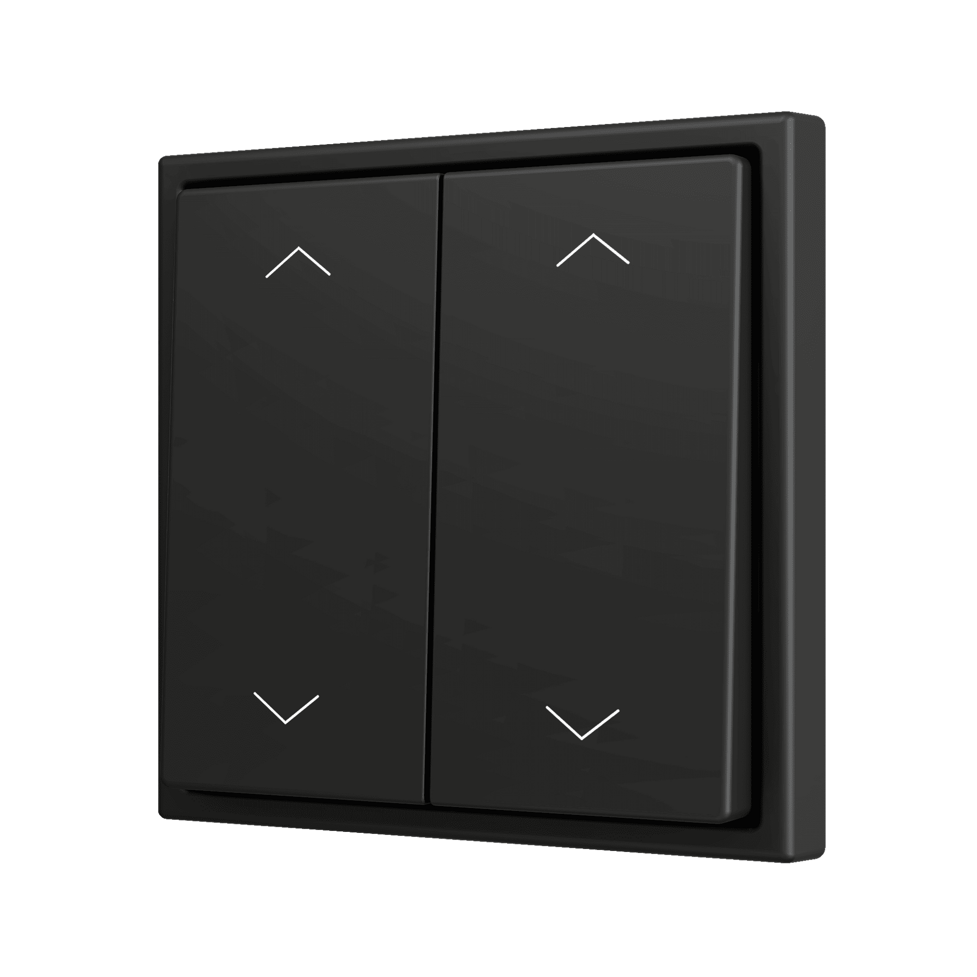 Zennio - ZS70 - Bouton Poussoir Soft - Double - 4 Entrées - Volet