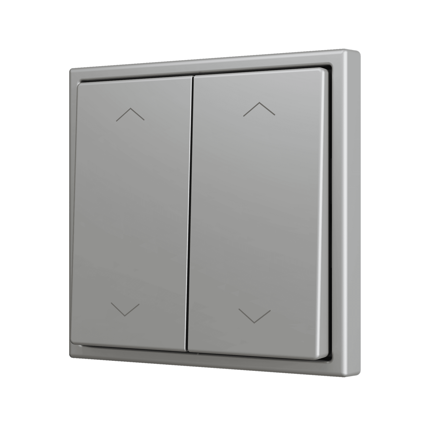 Zennio - ZS70 - Bouton Poussoir Soft - Double - 4 Entrées - Volet