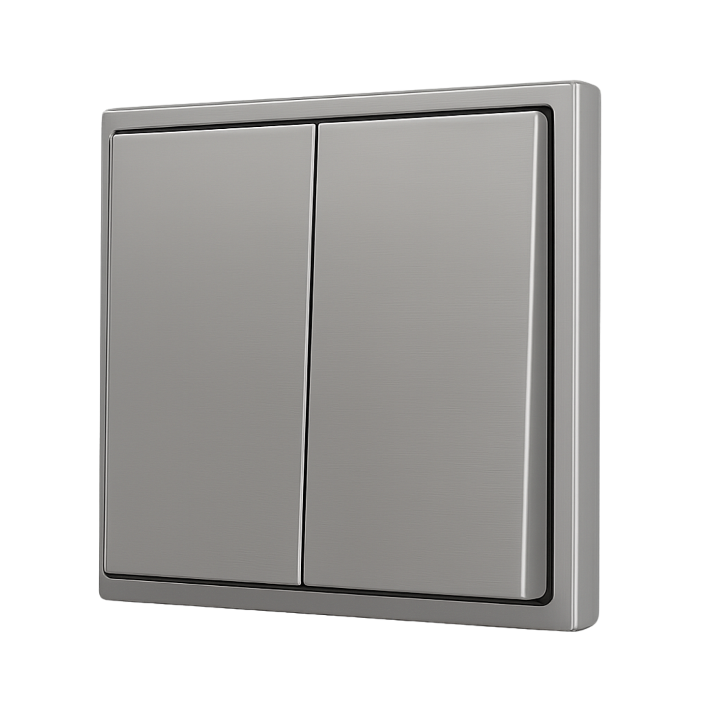 Zennio - ZS70 - Bouton Poussoir Soft - Double - 4 Entrées