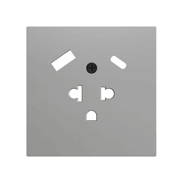 Zennio - ZS70 - Cache pour Prise EU/USA avec USB C + A