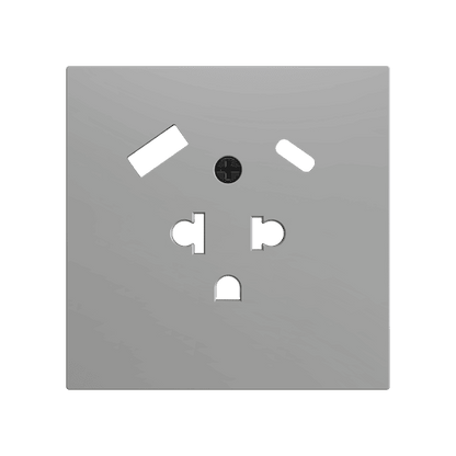 Zennio - ZS70 - Cache pour Prise EU/USA avec USB C + A