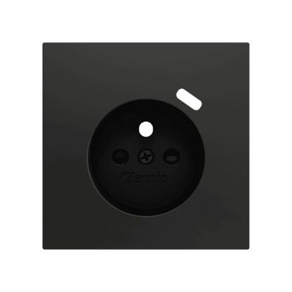 Zennio - ZS70 - Cache pour Prise FR avec USB C