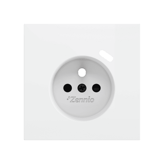Zennio - ZS70 - Cache pour Prise FR avec USB C