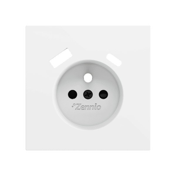 Zennio - ZS70 - Cache pour Prise FR avec USB C + A
