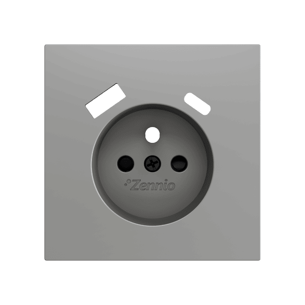Zennio - ZS70 - Cache pour Prise FR avec USB C + A