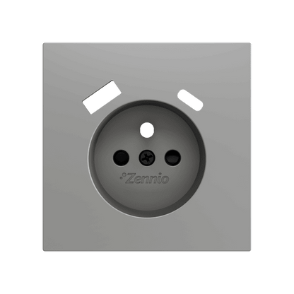 Zennio - ZS70 - Cache pour Prise FR avec USB C + A