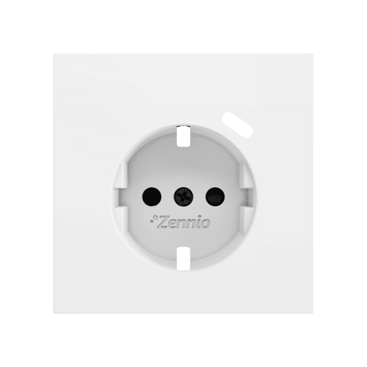 Zennio - ZS70 - Cache pour Prise Schuko avec USB C