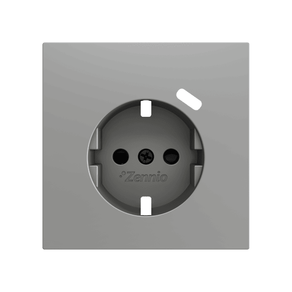 Zennio - ZS70 - Cache pour Prise Schuko avec USB C