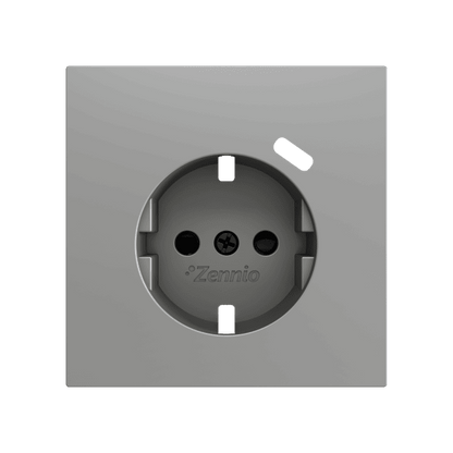 Zennio - ZS70 - Cache pour Prise Schuko avec USB C