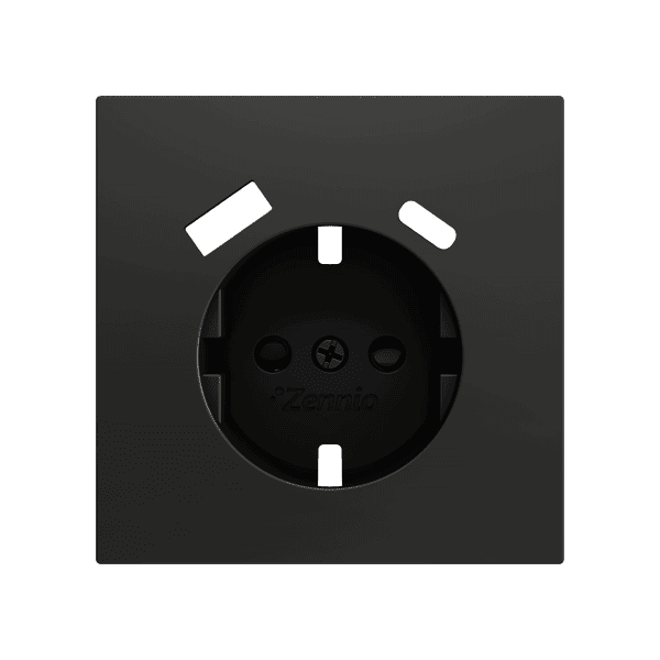 Zennio - ZS70 - Cache pour Prise Schuko avec USB C + A