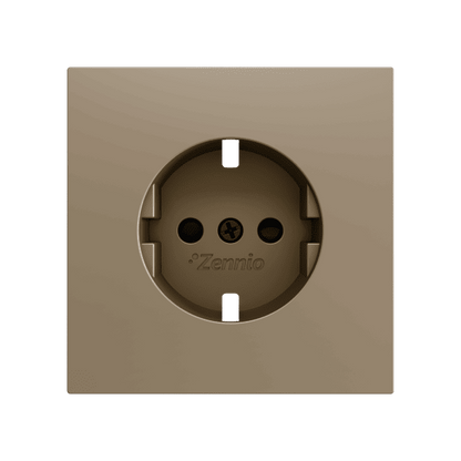 Zennio - ZS70 - Cache pour Prise Schuko