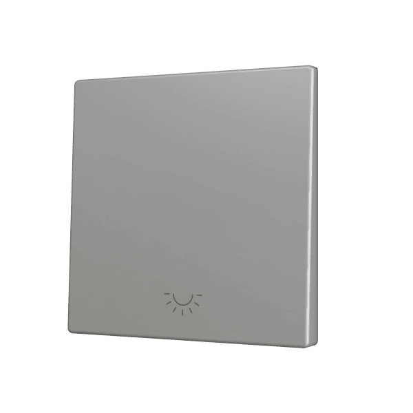 Zennio - ZS70 KNX - Cache pour Bouton Poussoir Soft - Simple