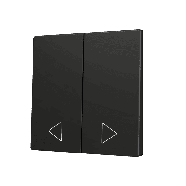 Zennio - ZS70 KNX - Cache pour Bouton Poussoir Soft - Double